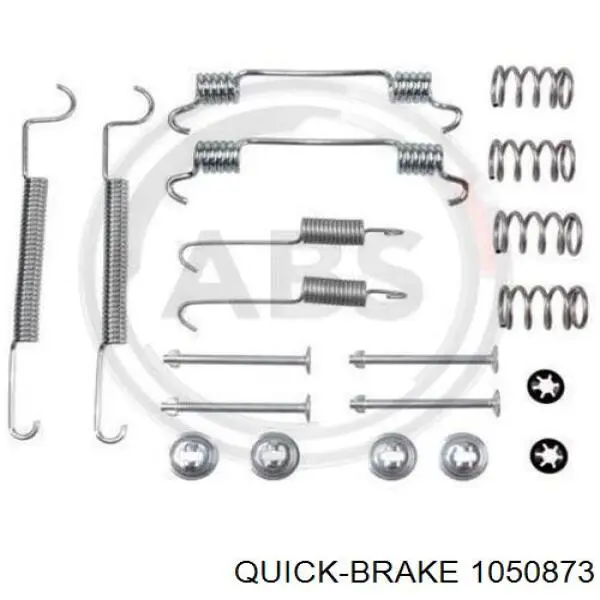 Ремкомплект задніх гальм Quick Brake 1050873 ціна, від 7.94 USD