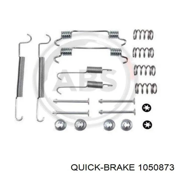 1050873 Quick Brake Ремкомплект задніх гальм