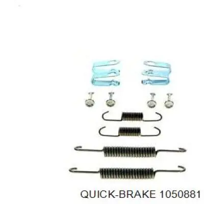 1050881 Quick Brake ремкомплект задніх гальм