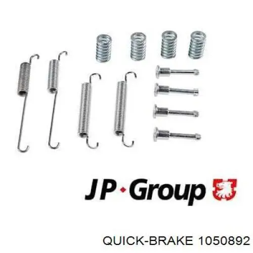 Купити 1050892 Quick Brake Монтажний комплект задніх барабанних колодок