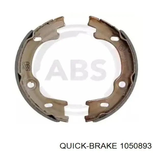 Купити 1050893 Quick Brake Монтажний комплект задніх барабанних колодок