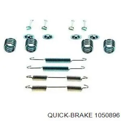 Монтажний комплект задніх барабанних колодок Quick Brake 1050896 ціна, від 6.30 USD