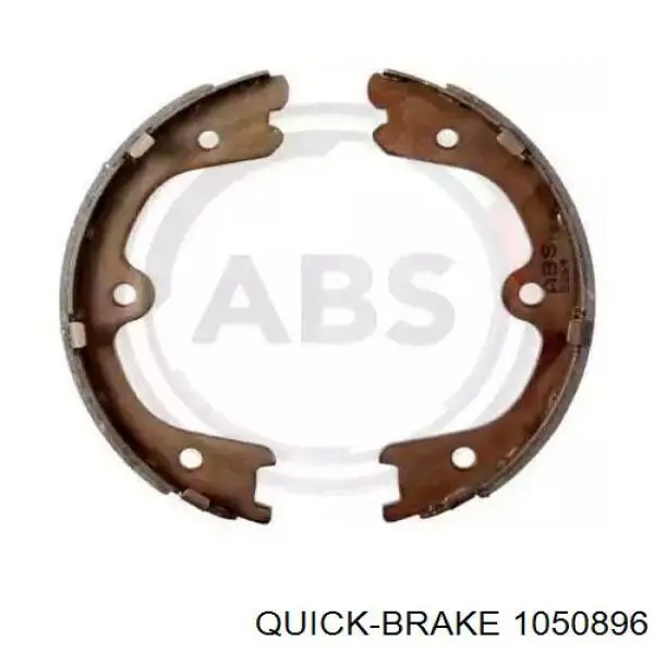 Купити 1050896 Quick Brake Монтажний комплект задніх барабанних колодок