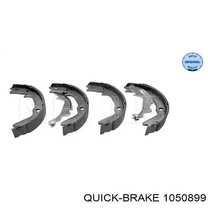 Монтажний комплект задніх барабанних колодок 1050899 Quick Brake