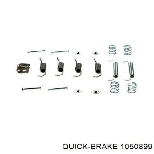 1050899 Quick Brake монтажний комплект задніх барабанних колодок