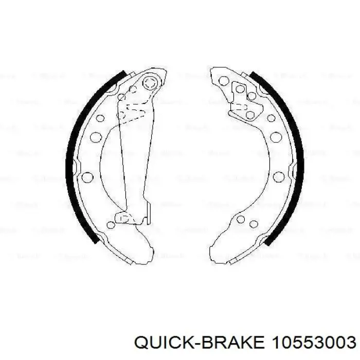  Quick Brake 10553003 ціна, від 9.32 USD