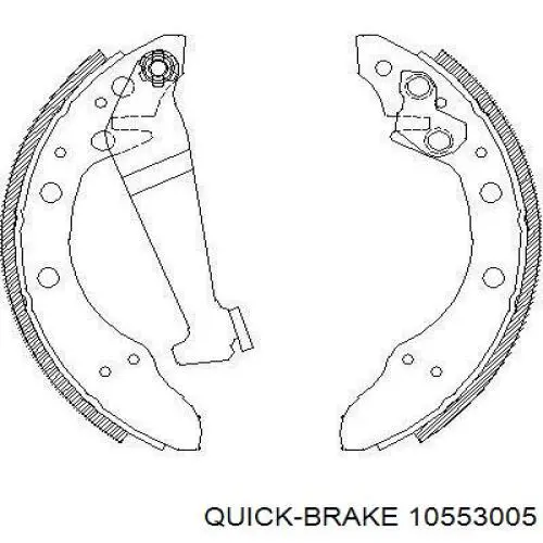 Компресор системи кондиціювання Quick Brake 10553005 ціна, від 7.33 USD