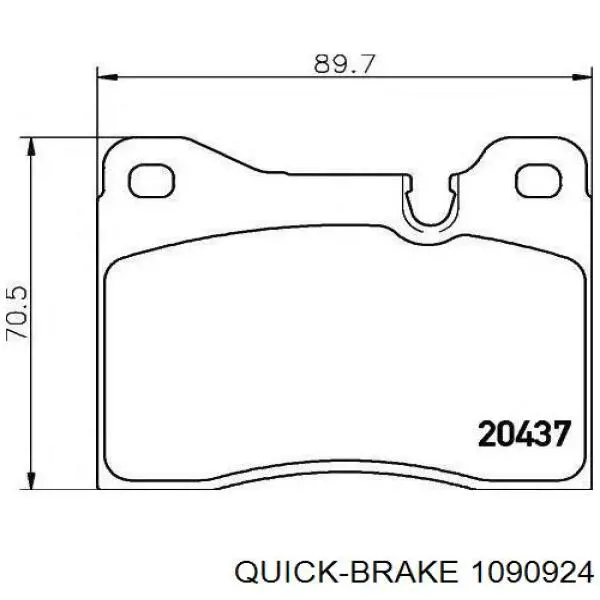  1090924 Quick Brake