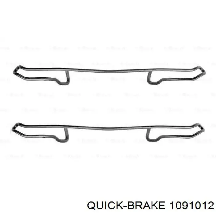 Купити 1091012 Quick Brake Ремкомплект гальмівних колодок