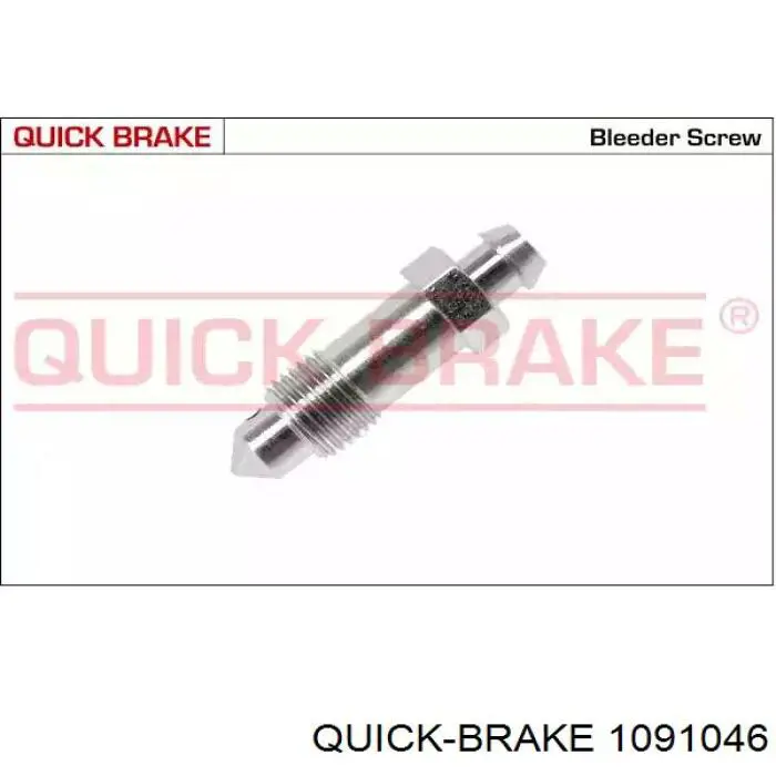 1091046 Quick Brake ремкомплект гальмівних колодок