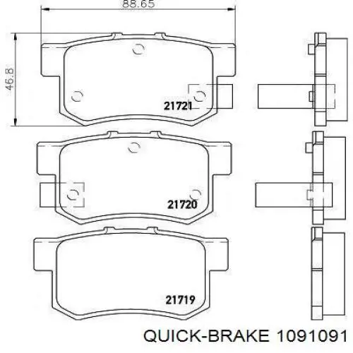  Quick Brake 1091091