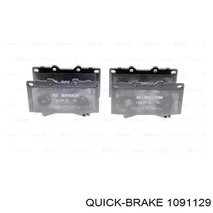 Купити 1091129 Quick Brake Ремкомплект гальмівних колодок