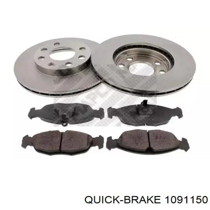 Пружинна засувка супорту Quick Brake 1091150 ціна, від 3.15 USD