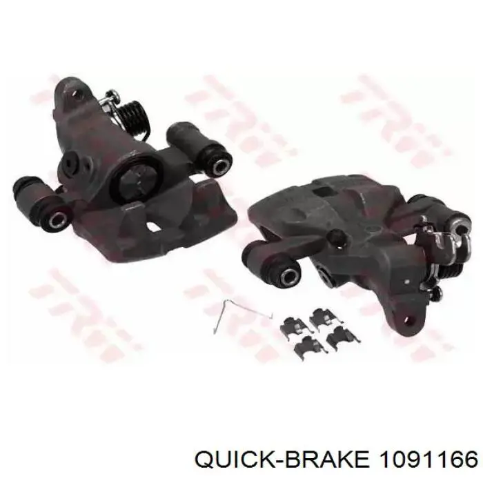 Ремкомплект гальмівних колодок Quick Brake 1091166
