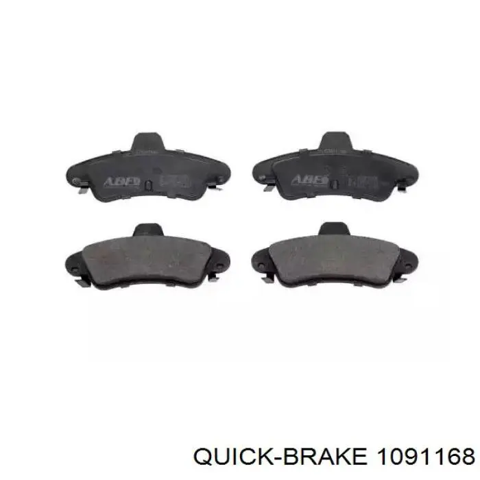 Купити 1091168 Quick Brake Ремкомплект задніх гальм