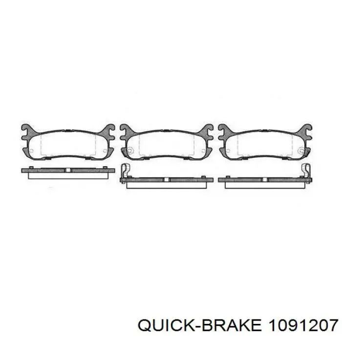 Купити 1091207 Quick Brake 