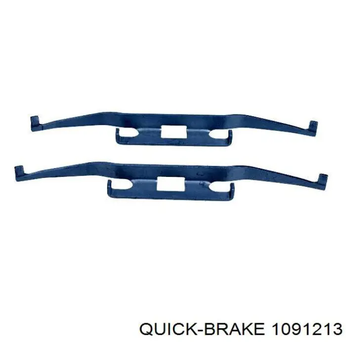 Комплект пружинок кріплення дискових колодок, передніх Quick Brake 1091213 ціна, від 4.23 USD