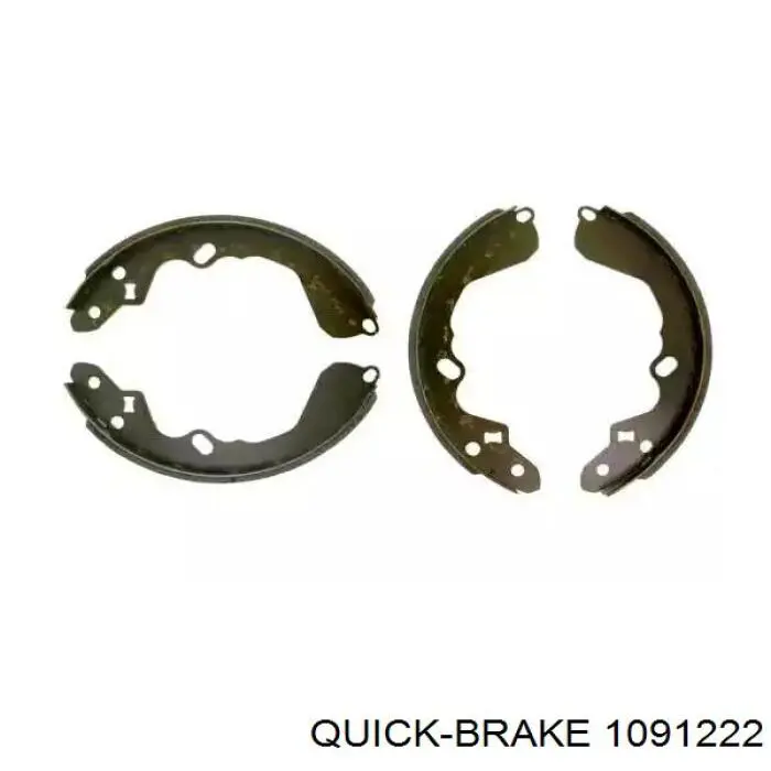 Комплект пружинок кріплення дискових колодок, передніх Quick Brake 1091222