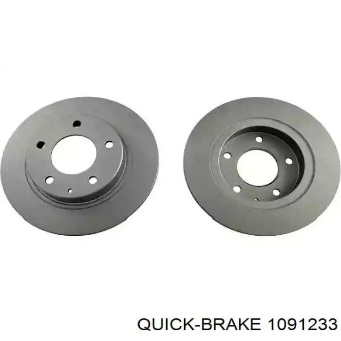 Купити 1091233 Quick Brake Комплект пружинок кріплення дискових колодок, задніх