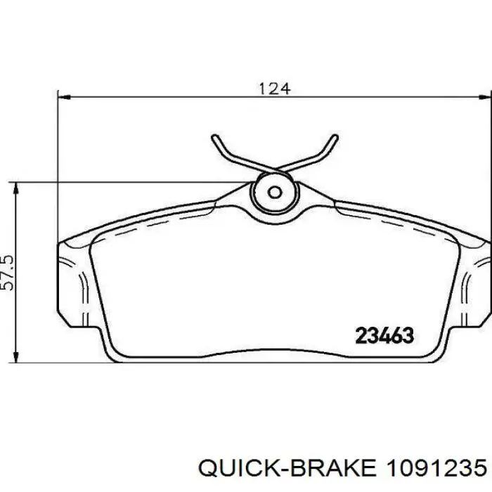 1091235 Quick Brake 