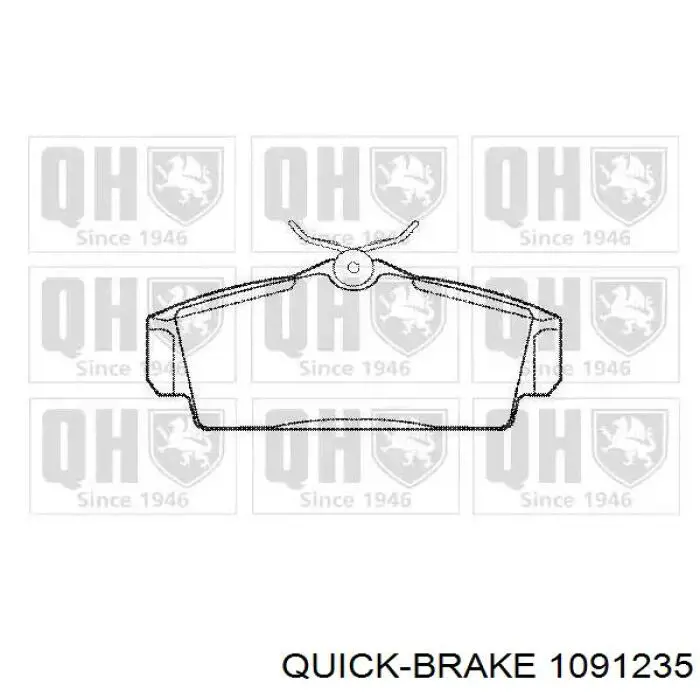  Quick Brake 1091235 ціна, від 4.53 USD