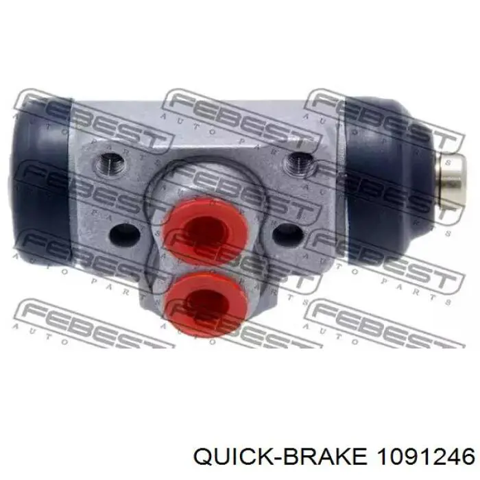 1091246 Quick Brake Комплект пружинок кріплення дискових колодок, передніх