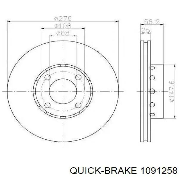  1091258 Quick Brake