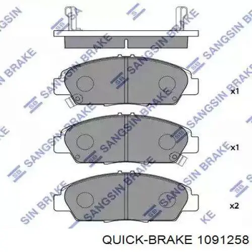  Quick Brake 1091258 ціна, від 7.00 USD