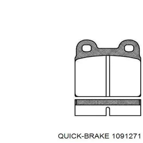Купити 1091271 Quick Brake Ремкомплект гальмівних колодок