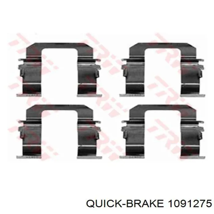 1091275 Quick Brake Ремкомплект торм. колодок