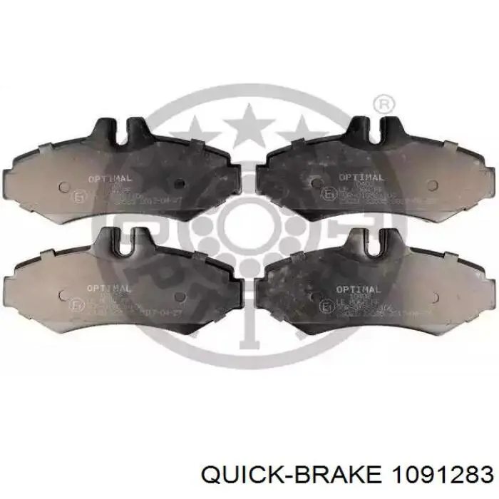 1091283 Quick Brake комплект пружинок кріплення дискових колодок, задніх