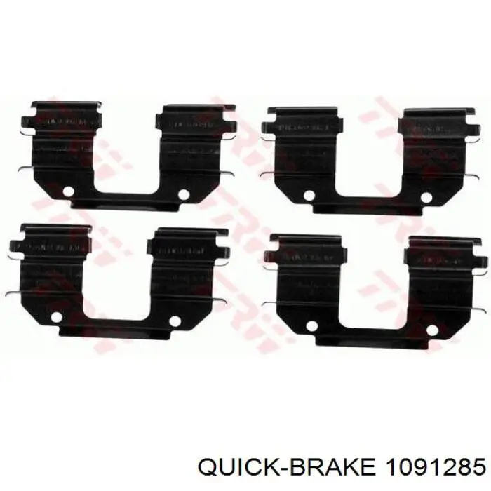 1091285 Quick Brake Комплект пружинок кріплення дискових колодок, передніх