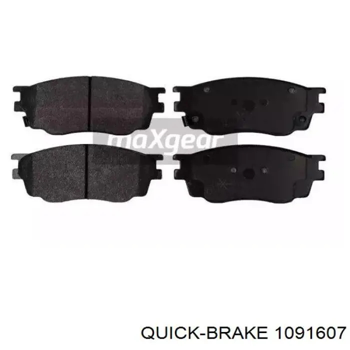 Гальмівні колодки Quick Brake 1091607 ціна, від 8.73 USD