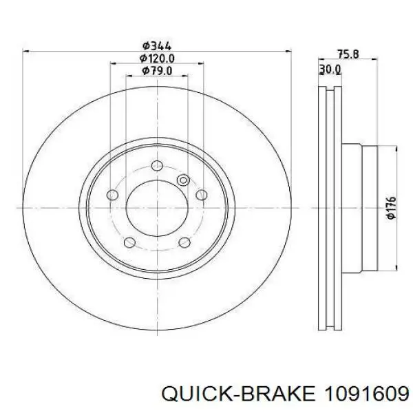 1091609 Quick Brake 