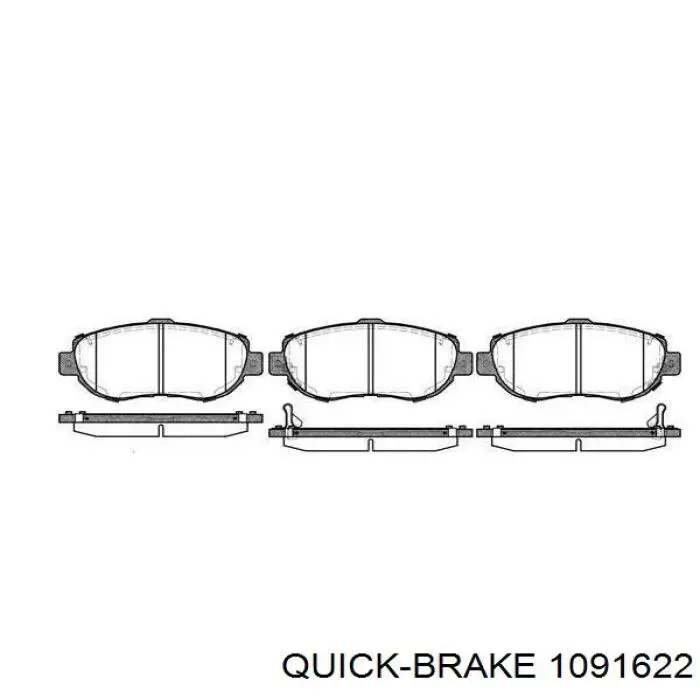 Купити 1091622 Quick Brake 