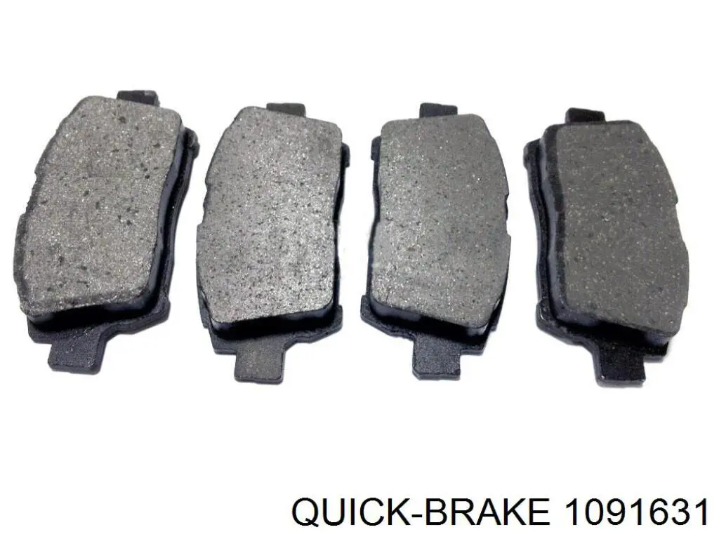 1091631 Quick Brake Комплект пружинок кріплення дискових колодок, передніх