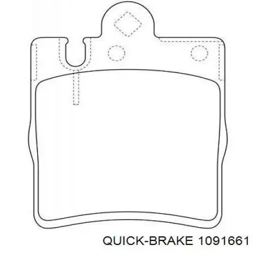Купити A0004213274 Mercedes Ремкомплект гальмівних колодок