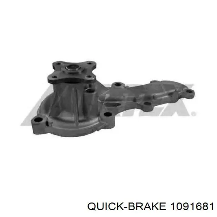 1091681 Quick Brake ремкомплект гальмівних колодок