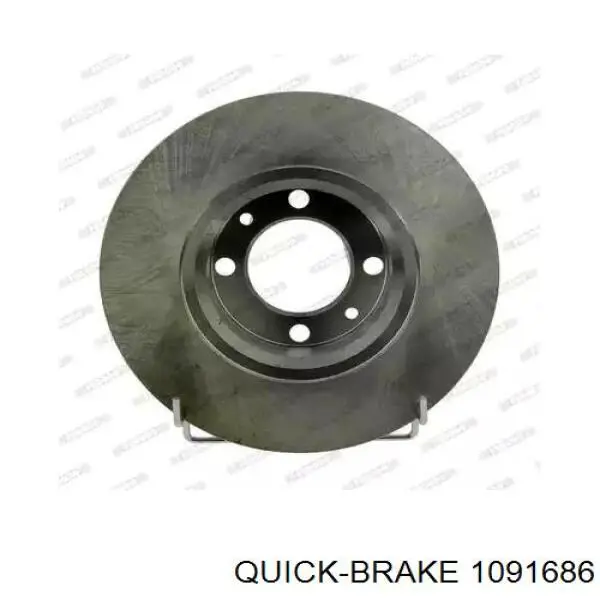 Комплект пружинок кріплення дискових колодок, передніх Quick Brake 1091686 ціна, від 5.09 USD