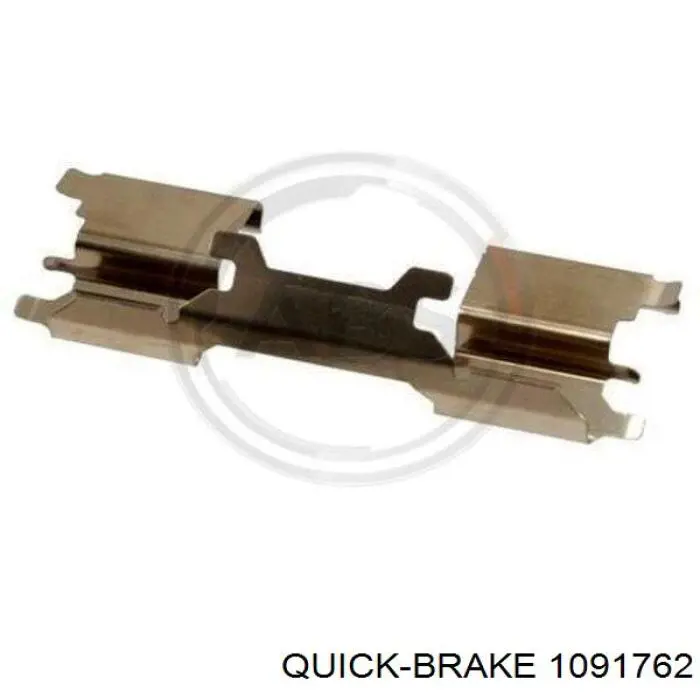 1091762 Quick Brake комплект пружинок кріплення дискових колодок, передніх