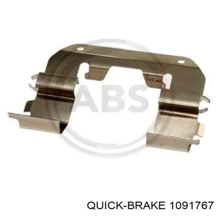 1091767 Quick Brake комплект пружинок кріплення дискових колодок, передніх