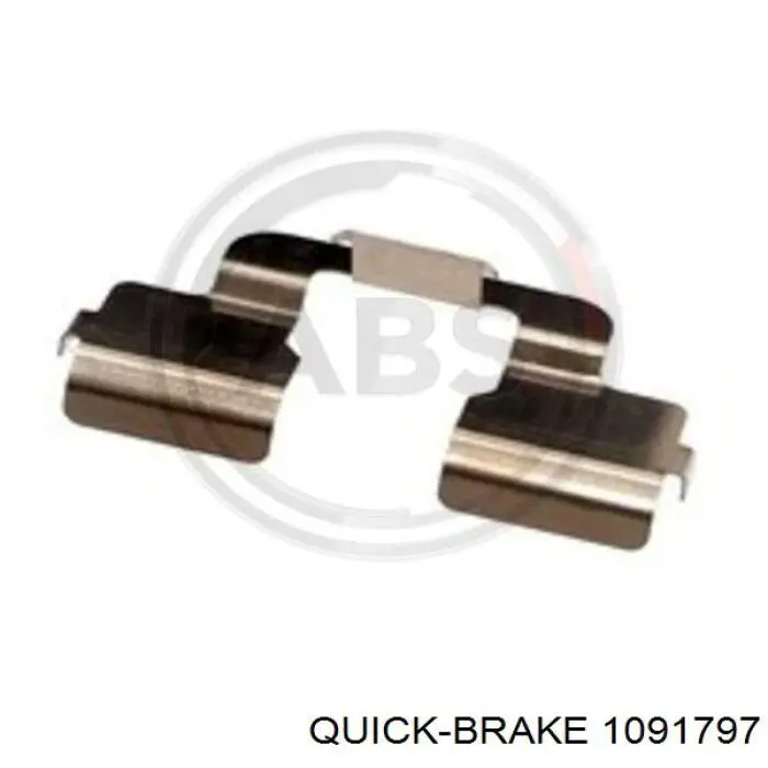 1091797 Quick Brake Ремкомплект торм. колодок