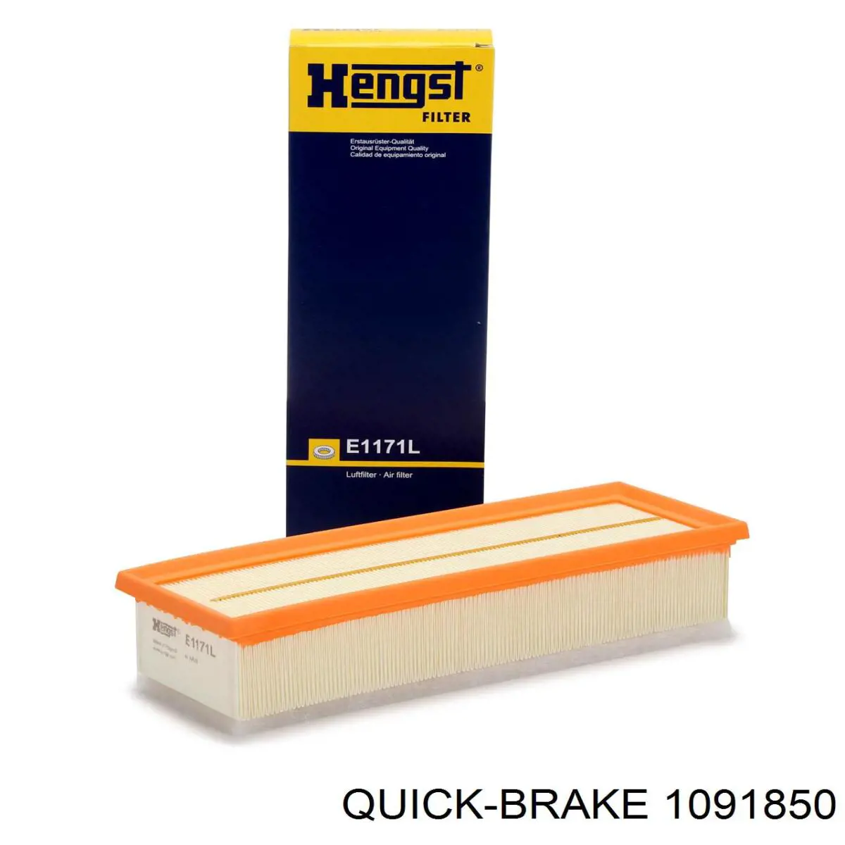 Комплект пружинок кріплення дискових колодок, передніх Quick Brake 1091850 ціна, від 7.90 USD