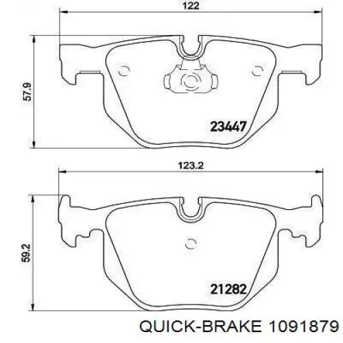 Купити 1091879 Quick Brake 
