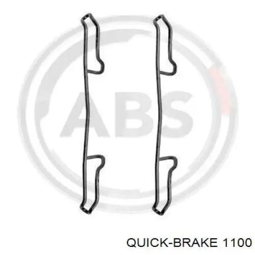 Пружинна засувка супорту 1100 Quick Brake