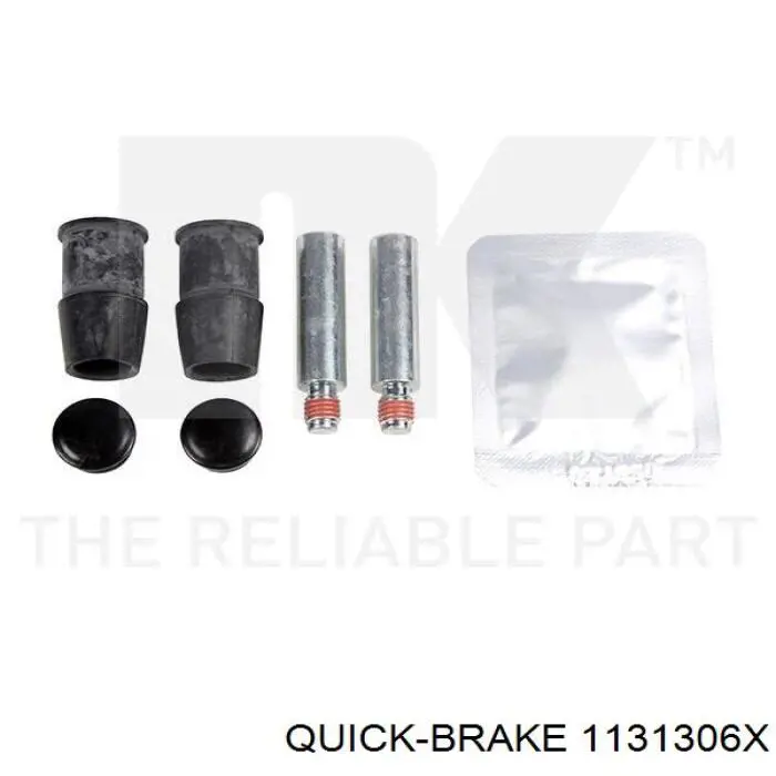 1131306X Quick Brake ремкомплект супорту гальмівного переднього