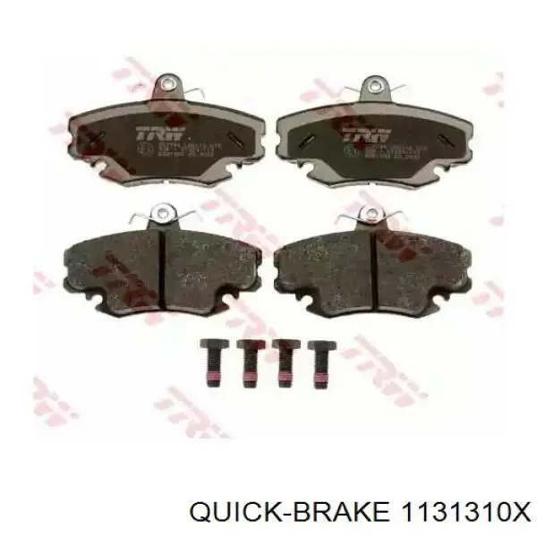 Ремкомплект переднього супорту 1131310X Quick Brake