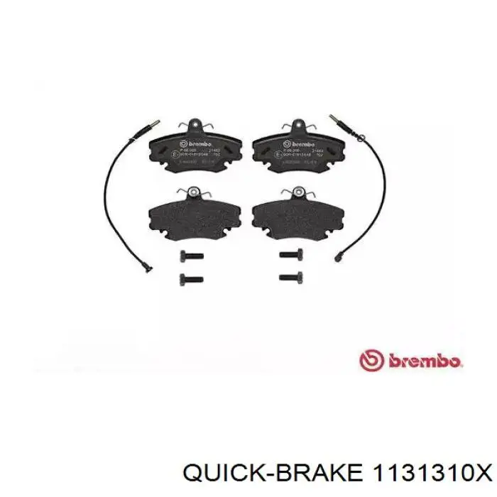 1131310X Quick Brake Ремкомплект гальмівної системи