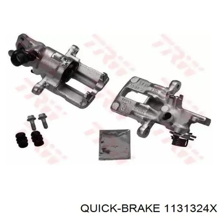 Купити 1131324X Quick Brake Супорт гальмівного, заднього