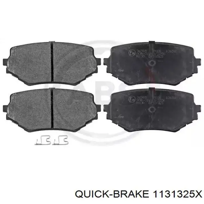 Ремкомплект переднього супорту 1131325X Quick Brake